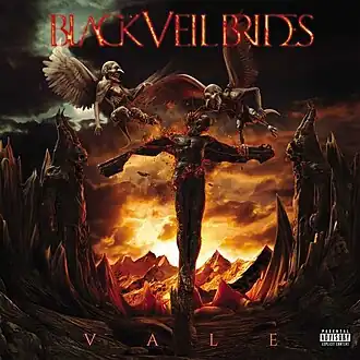 Обложка альбома Black Veil Brides «Vale» (2018)