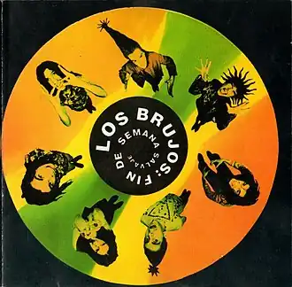 Обложка альбома Los Brujos «Fin de semana salvaje» (1991)