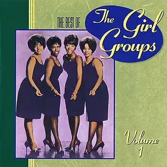 Обложка альбома различных исполнителей «The Best of the Girl Groups» (1990)