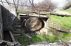 Общий вид моста, с. Мамеддере, 2019, фото Г. Будагян