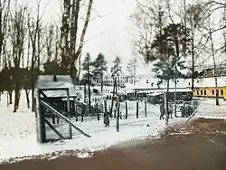 Здание столовой и лазарет