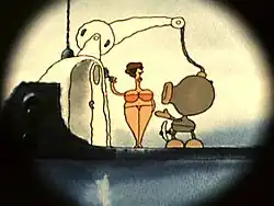 Кадр из мультфильма «Однажды у синего моря»