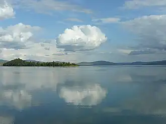 оз. Большое (Парное) у с. Парная, август 2009 г.