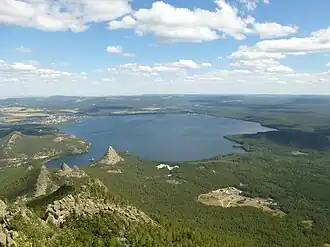 Вид на озеро Боровое (Бурабай)