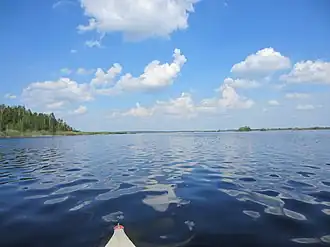 Озеро Мартыново весной