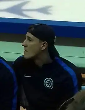 Олег Губин на встрече с болельщиками 19 августа 2016 года