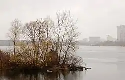 Опора бывшего моста