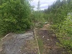 Старая пассажирская платформа.