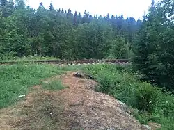 Вид остановочного пункта.