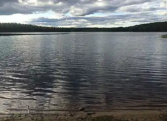 Вид с юго-восточного берега