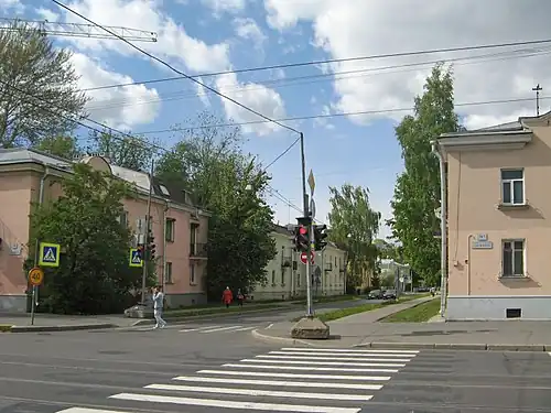 Вид от улицы Савушкина