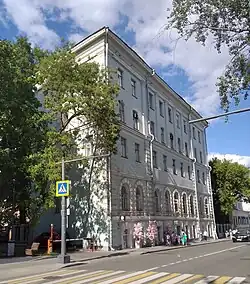 Внешний вид особняка Василия Хлудова на Новой Басманной (съёмка - июнь 2024 года)