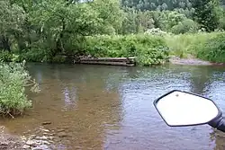 Остатки моста в селе Алексеевка