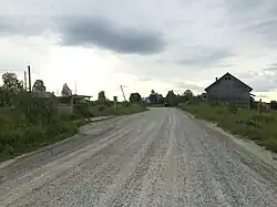 Центральная дорога через деревню