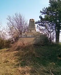 Памятник штабс-капитану Чут и прапорщику Андреевскому