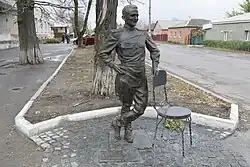 Памятник Владимиру Жолобу в Ахтырке