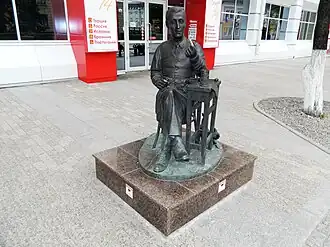 Скульптура «Ювелир» в Пензе (2013)