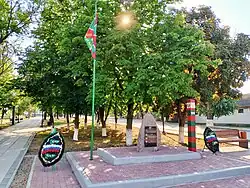 Памятник 100-летию пограничной службы России