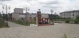Парк «Килэчэк» с памятником героев Великой Отечественной войны