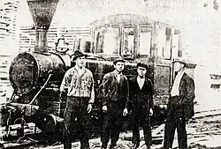 Паровоз завода Диксон в Пеконлахти