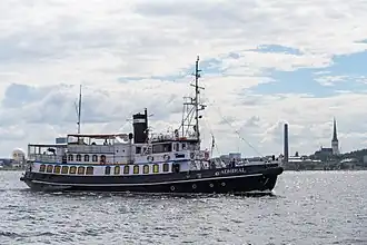 Пароход «Адмирал». Таллинский залив, 2014 год