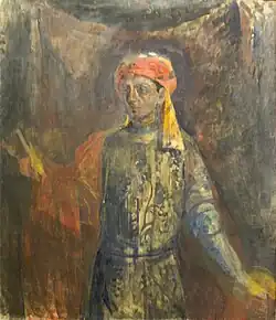 Портрет поэта Михаила Кузмина (1911, Национальный художественный музей, Минск)