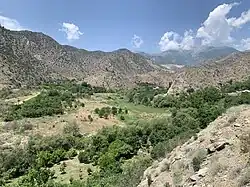 Пейзажи на подъезде к Мегри