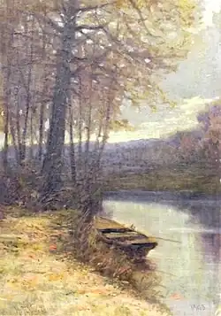 Пейзаж у озера