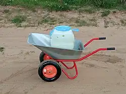 Современная двухколёсная тачка.