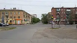 Перекрёсток улиц Николая Островского и Волжской