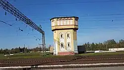 Водонапорная башня на жд станции