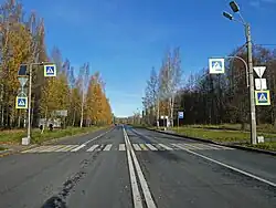 Вид на север от пересечения с Ботанической улицей