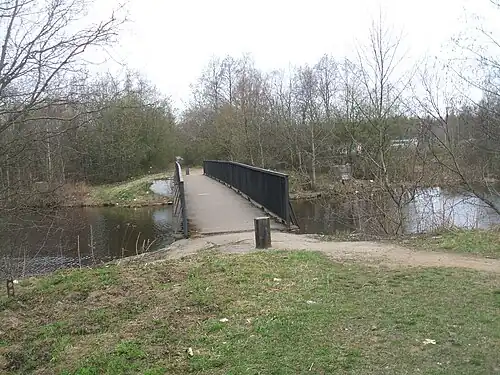 1-й пешеходный мост через Сестру