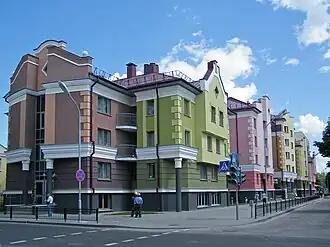 Новая застройка в центре города