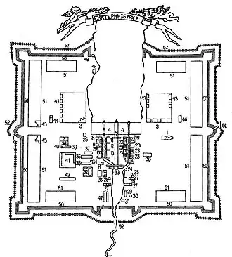 План Екатеринбургского завода, 1729