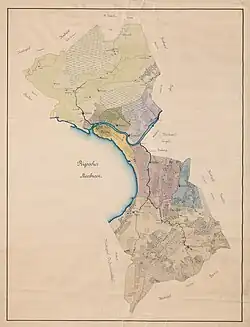 План Пернова и его окрестностей, конец XIX века