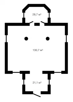 План храма г. Ивье