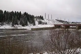 Плотина водохранилища