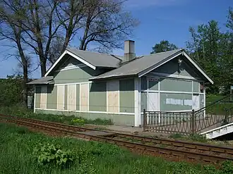 Бывшее здание вокзала