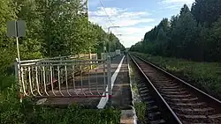 Вид в сторону ст. Приветненское.