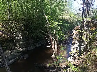 Устои моста через р. Титон-канава