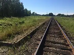 Вид в сторону ст.  Ильинская.