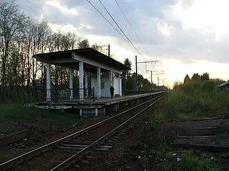 Вид в сторону Санкт-Петербурга