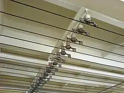 Подвеска троллеев в Опытовом бассейне СПГУВК