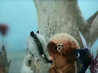 Кадр из мультфильма «Подземный переход»