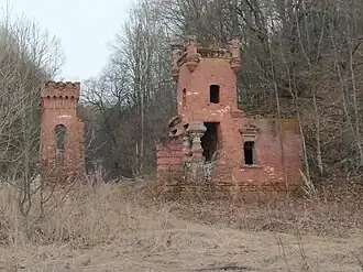 Полный вид речных ворот