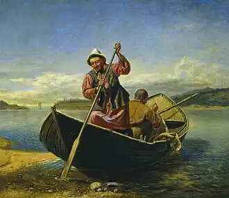 Киргизы на Волге (1863)