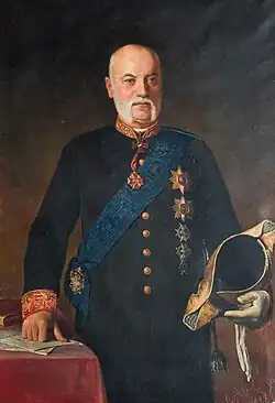 Портрет А. Н. Сомова кисти А. Н. Новоскольцева