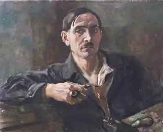 Портрет Д. Р. Панина работы А. М. Герасимова