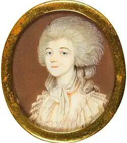 Портрет Софьи Ушаковой кисти Франца Клозе